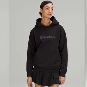 Lululemon All Yours Hoodie *Graphic Black Sz 6